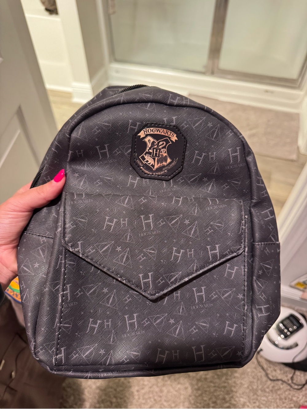 Black Mini Backpack – Harry Potter